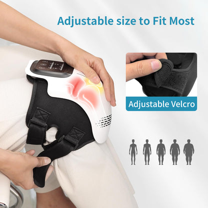 Reviora Premium Knee Massager – Heated Air Pressure & Vibration Relief with Infrared Comfort