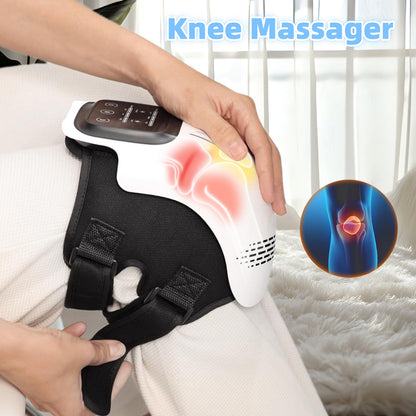 Reviora Premium Knee Massager – Heated Air Pressure & Vibration Relief with Infrared Comfort
